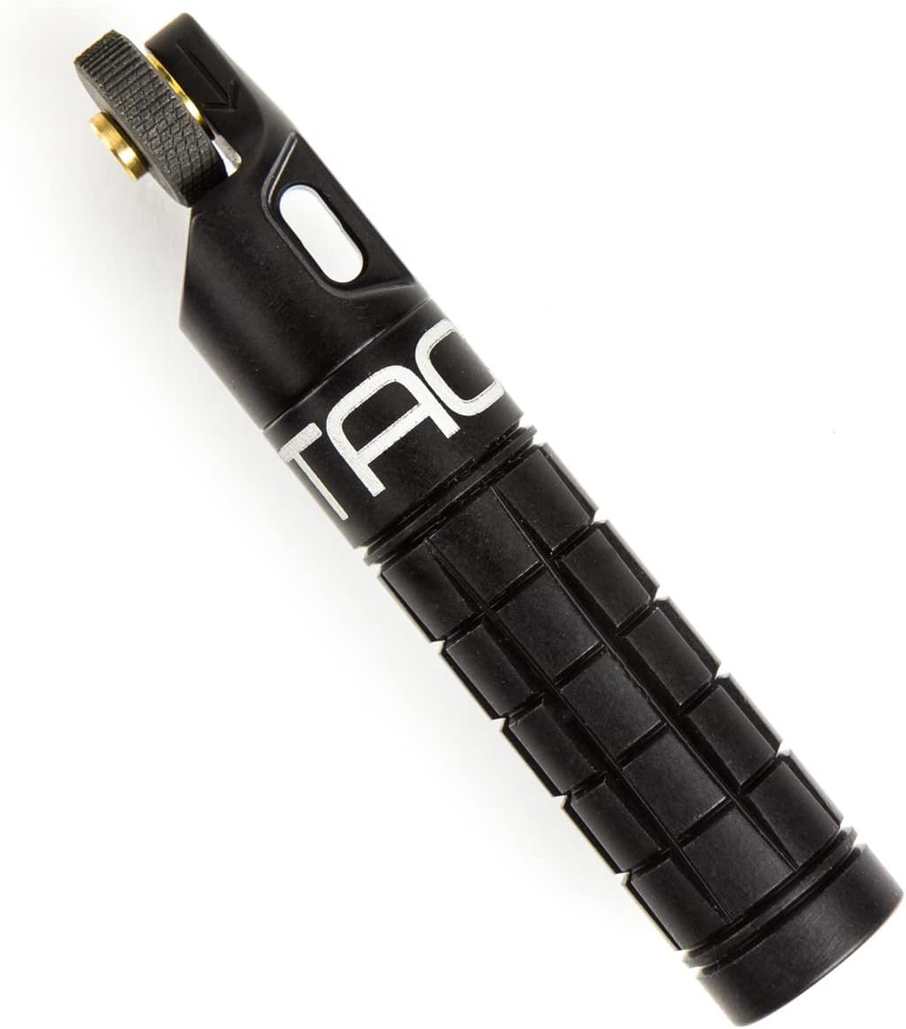Exotac nanoSPARK Ultra-Compact Fire Starter with One-Handed Operation High-Spark Flint Wheel and Waterproof Storage Compartment Holds quickLIGHT Tinder and Up to 5 Replacement Flints