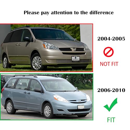 Image of Headlights Assembly compatible with 2006-2010 Toyota Sienna