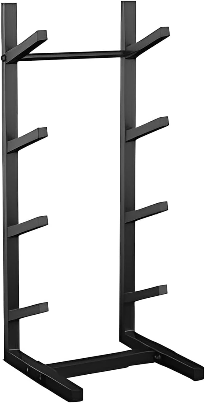 68 85 102 119Cm Tall Snowboard Storage Cart Holder, Fitness Equipment Storage Rack for 4/5/6/7 Foam Roller Rack, Black Free Standing Organizer,Height 68cm/26.8in