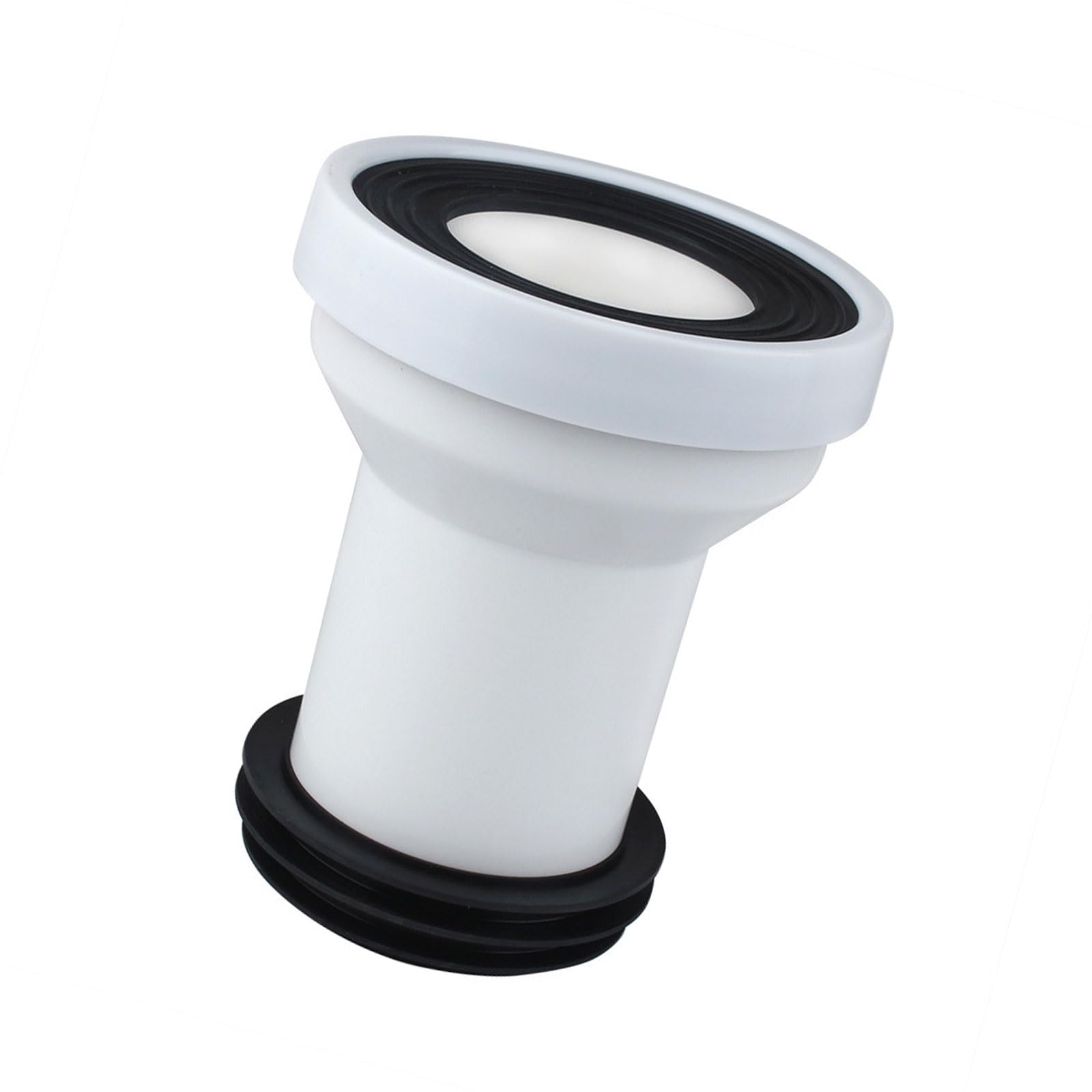 Toilet Connecting Pipe with Sealing Effect to Prevents Blockages Toilet Drain Pipe Extender for for Bathrooms Easy Installs Connector