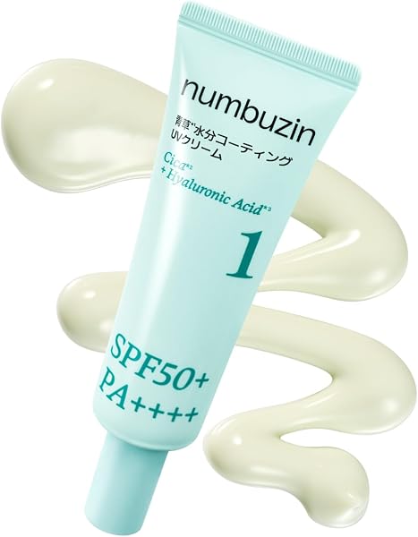 ナンバーズイン(numbuzin) 1番 青草水分コーティングUVクリーム 50ml 日焼け止め サンクリーム 韓国スキンケア 韓国コスメ - 1