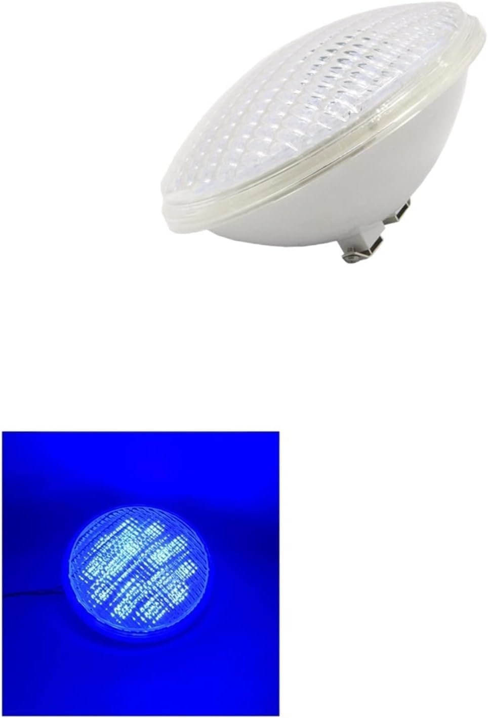 Luci per Stagno subacquee 18W 36W 54W Lampada per Piscina 12V LED PAR56 Lampadina Faretto IP 68 Illuminazione Subacquea Bianco Caldo Freddo, Blu
