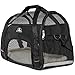 Pet Union Pet Carrier for Small Dogs, Cats, Puppies, Kittens, Pets (up to 10 lbs) Collapsible, Travel Friendly, Cozy and Soft Dog Bed, Carry Your Pet Safely and Comfortably (16.9 x 8.3 x 11 Inch)
