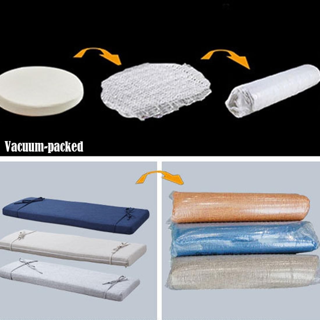 Outdoor Bench Cushion Patio Bench Cushions for Outdoor Furniture, Removable Seat Cover(Blue,99 * 43 * 5cm)