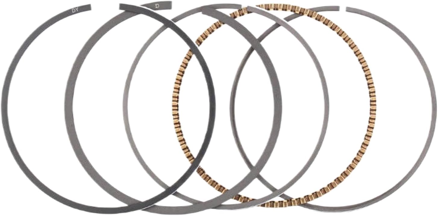 Piston Rings Kit 70mm Compatible With GX220 170F Engine Motor Generator Water Pump(Piston ring only)