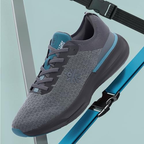 Image of CULT Men's Versa Fly Running Shoes, Engineered Knit, Arch Support, Enhanced Cushioning, Breathable, Superior Grip, Snug Fit, Sports Footwear, High Traction