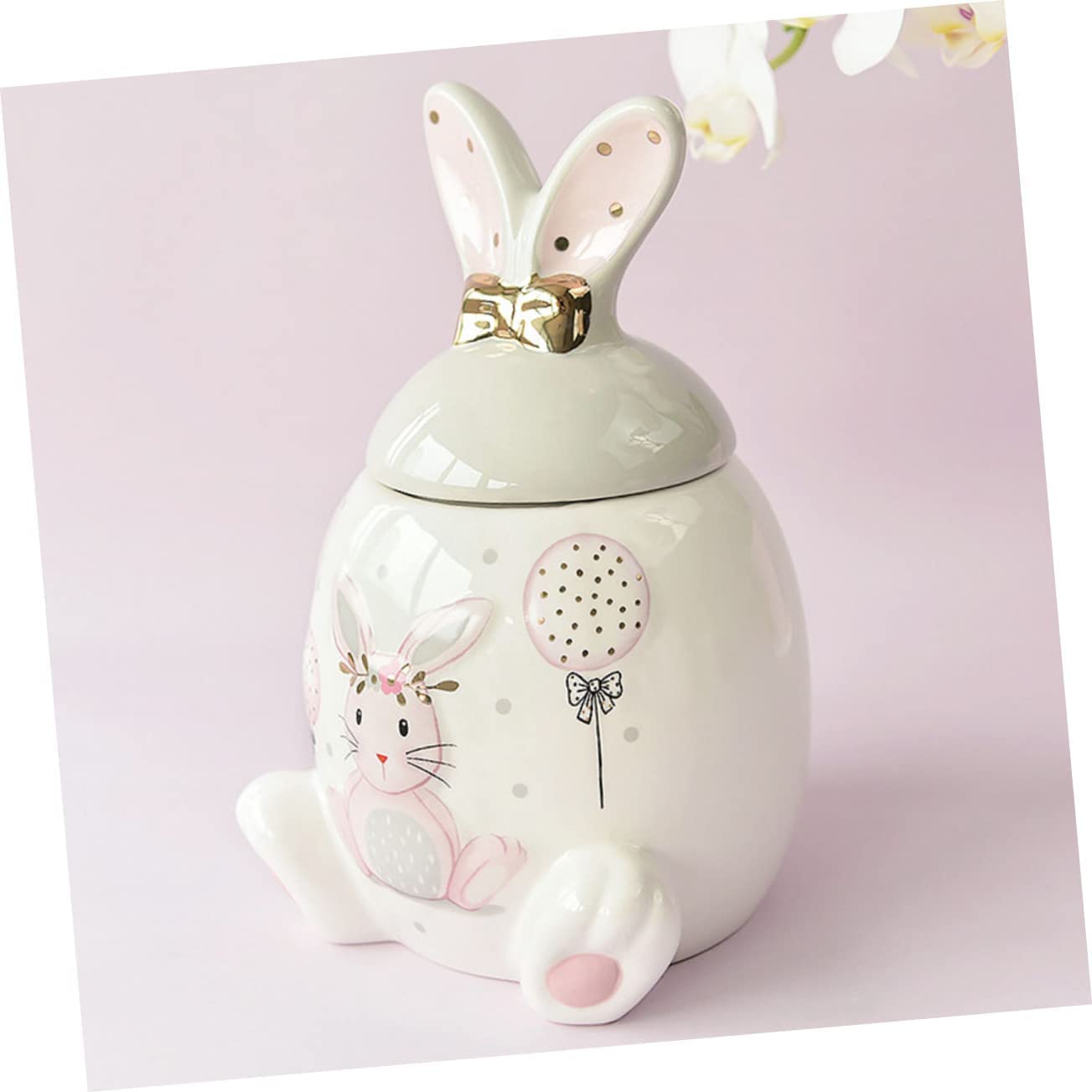 Amazon.co.jp: 4個 陶器 うさぎ 瓶 ヴィンテージ 飾り 中華 お茶