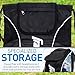 Franklin Sports Soccer Bag with Ball Holder For Boys + Girls Equipment , Cleats + More - Youth + Adult