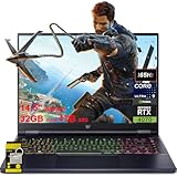 acer Predator Helios Neo 14 AI-Powered Gaming Laptop 14.5" WQXGA+ (3072x1920) 165Hz (400nits G-SYNC) Intel 16-core Ultra 9 185H 32GB RAM 4TB SSD GeForce RTX 4070 RGB Backlit Win11 w/ICP Accessory