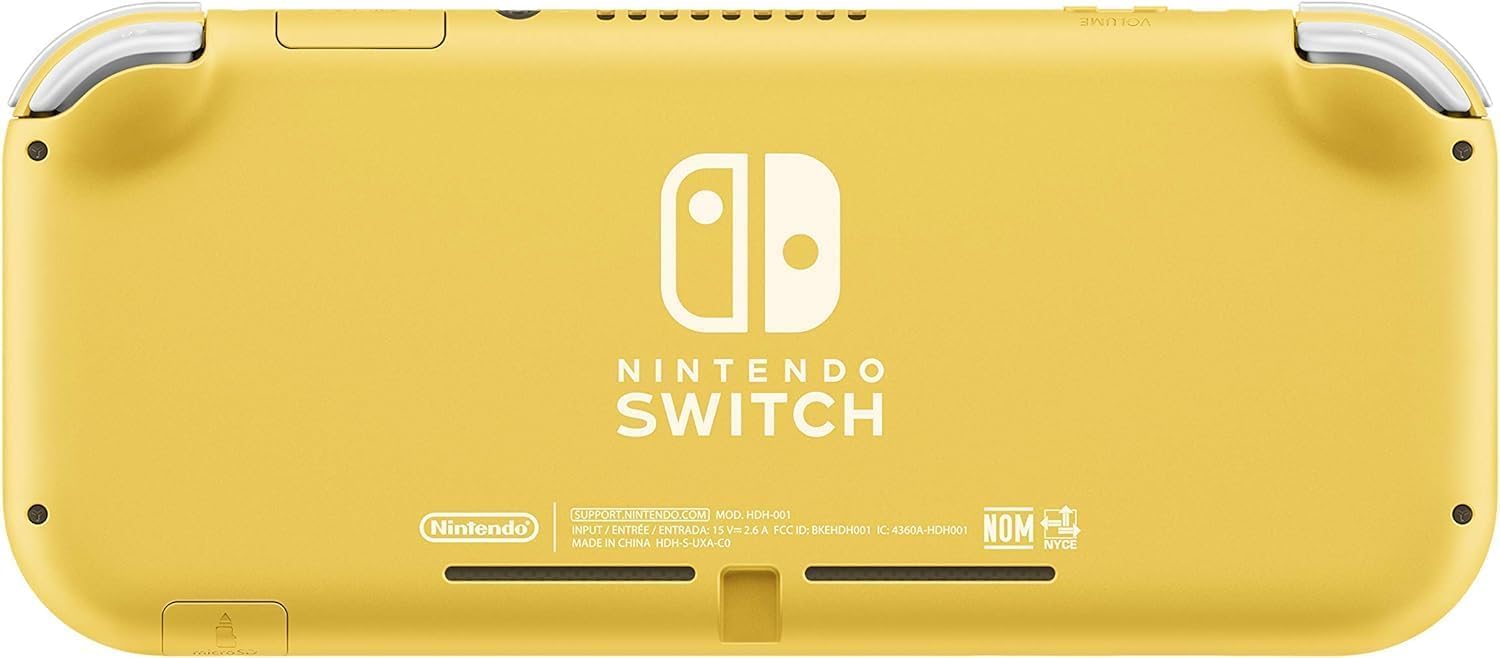 Nintendo Switch Lite Yellow Console - Handheld Gaming System