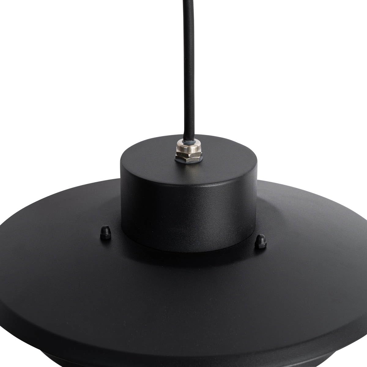 Qazqa morty - Suspension - 1 lumière - Ø 28.5 cm - Noir - Design - éclairage extérieur