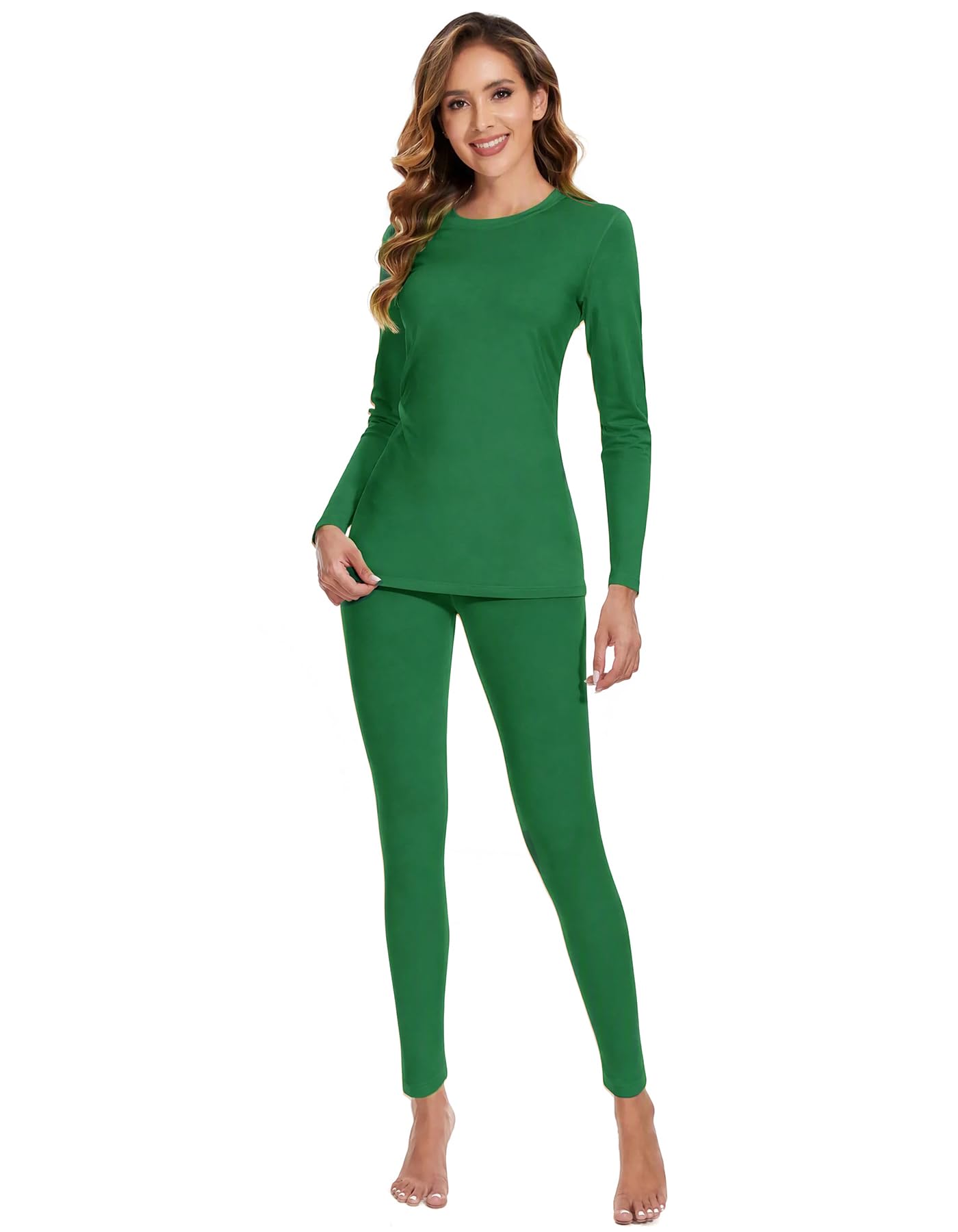 YADIFEN Thermal Underwear for Women Set
