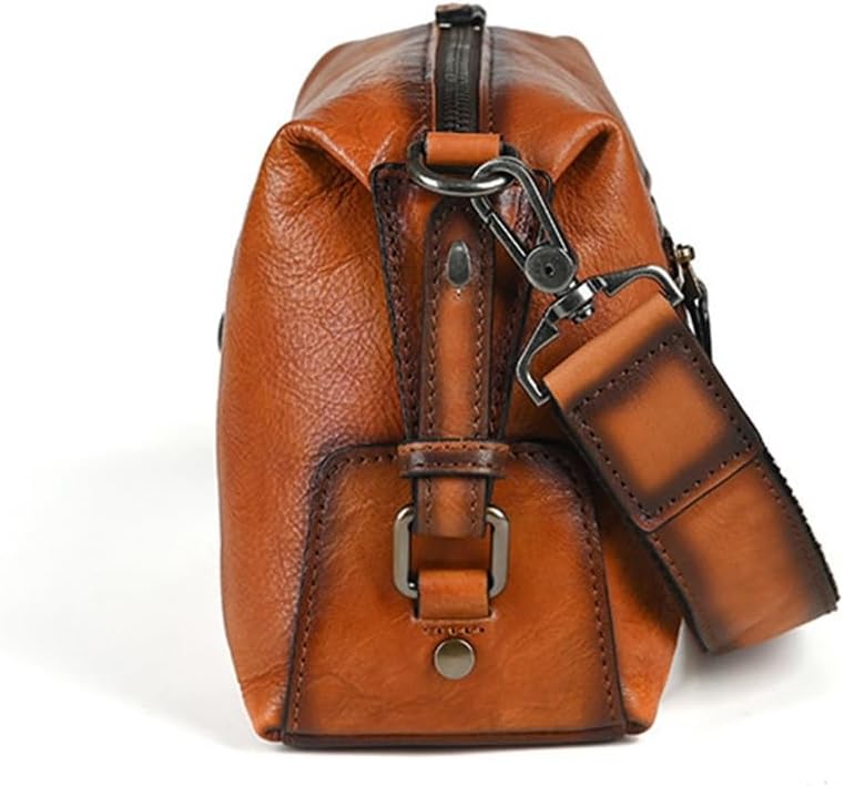 Men's Bag Crossbody Shoulder Diagonal Cross Male Soft Leather Casual Satchel
