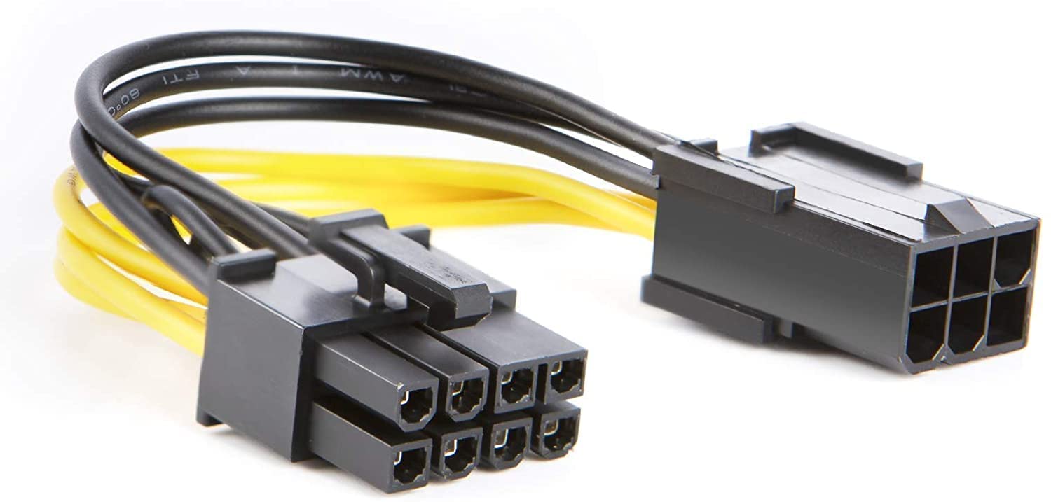 6-Pin to 8-Pin Pcie Adapter Cable, 6-pin to 8-pin PCIe Express Power Adapter Cable Suitable for Connecting PCI-X Card from ATI and NVIDIA for Video Card (Pack of 1)-image-18