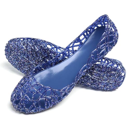 Image of Dear Time Women Flat Heel Summer Beach Jelly Shoes