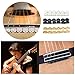 ZUXOCY 12Pcs Guitar String Ties Bridge Beads for Acoustic Guitar & Nylon String Guitar Classical Guitar Rollers String Trees