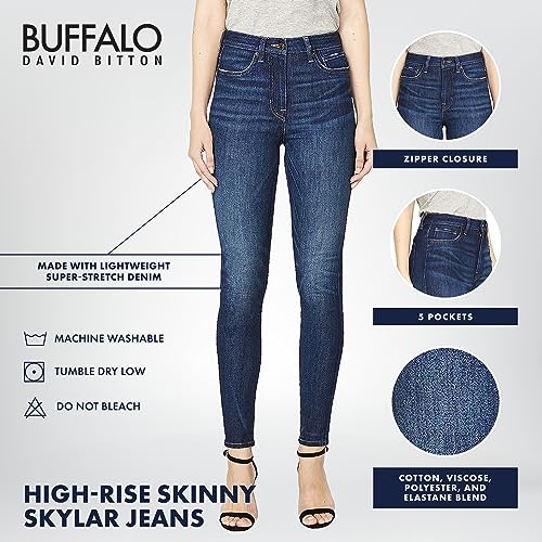 Buffalo David Bitton Women's Skylar High Rise Skinny Jean4