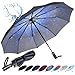 inaWarm Regenschirm Sturmfest Automatik, Regenschirm Herren Damen Windfest mit 210 Teflon-Beschichtung 10 Fiberglasrippen und 107cm Breiter, Taschenschirm Kompakt Robuster Faltbarer Groß Umbrella Regenschirm Schirm günstig Kaufen-inaWarm Regenschirm Sturmfest Automatik, Regenschirm Herren Damen Windfest mit 210 Teflon-Beschichtung 10 Fiberglasrippen und 107cm Breiter, Taschenschirm Kompakt Robuster Faltbarer Groß Umbrella