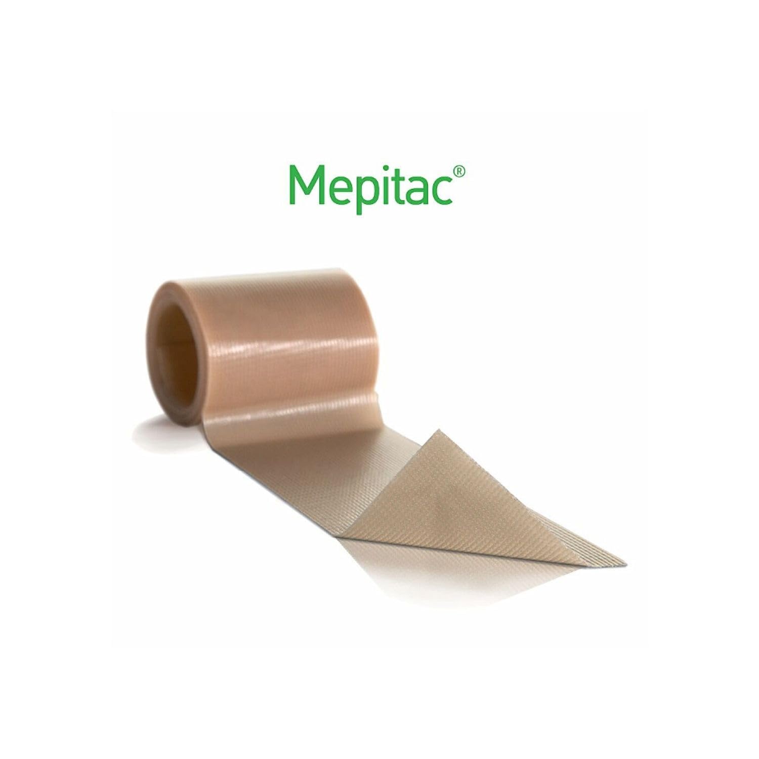 Mölnlycke, Mepitac 2 cm x 3 m, ruban silicone souple.