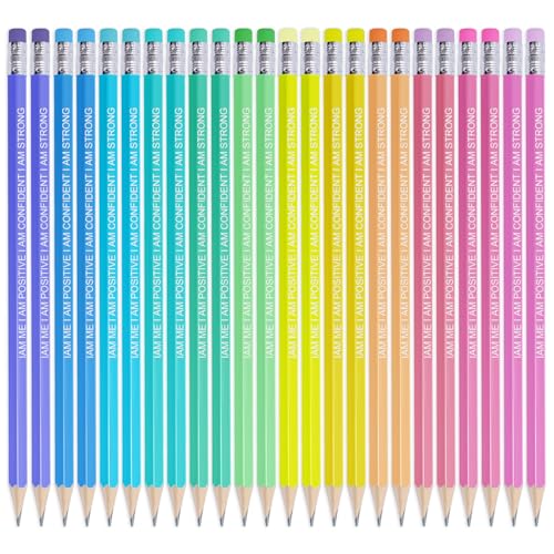 Lápices Pastel HB #2 Ouksma, pack de 24 preafilados miniatura 1