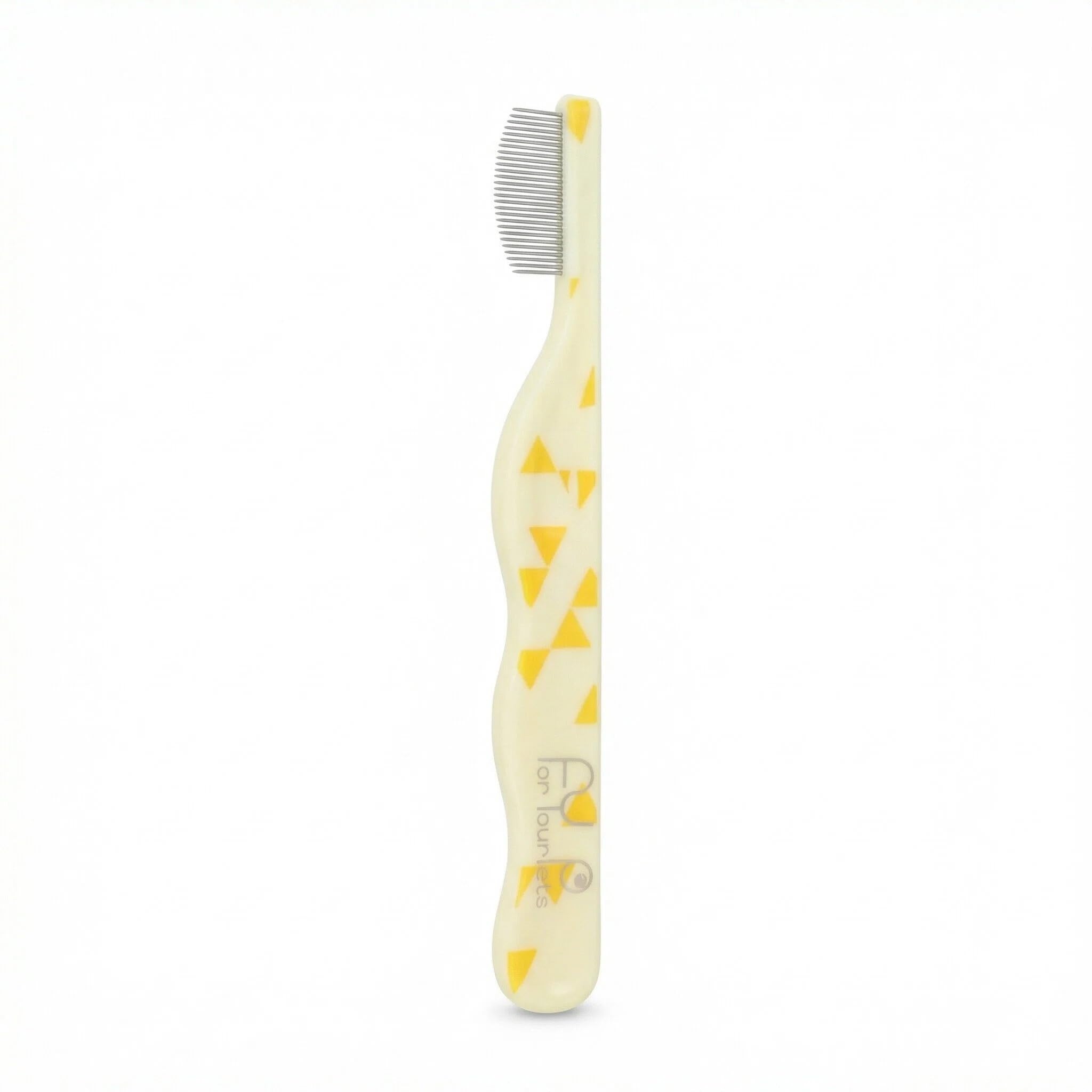 CavspkArt Fine Tooth Pet Grooming Comb – Metal Dog & Cat Comb for Face