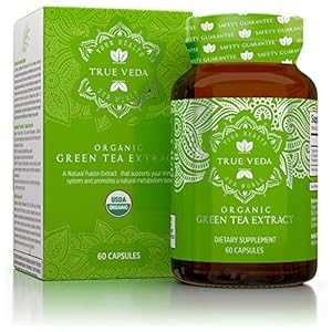 Organic Green Tea Extract Capsules – USDA Organic Certified | 60 Green Tea Capsules | Green Tea Pills | EGCG Green Tea…
