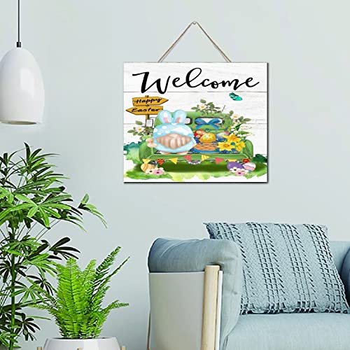 Plaque en bois moderne Welcome de qualité pour décoration murale