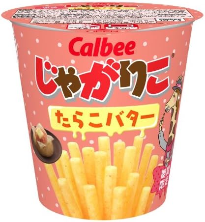 Calbee potatoes Riko cod roe butter 52g ~ 12 cup