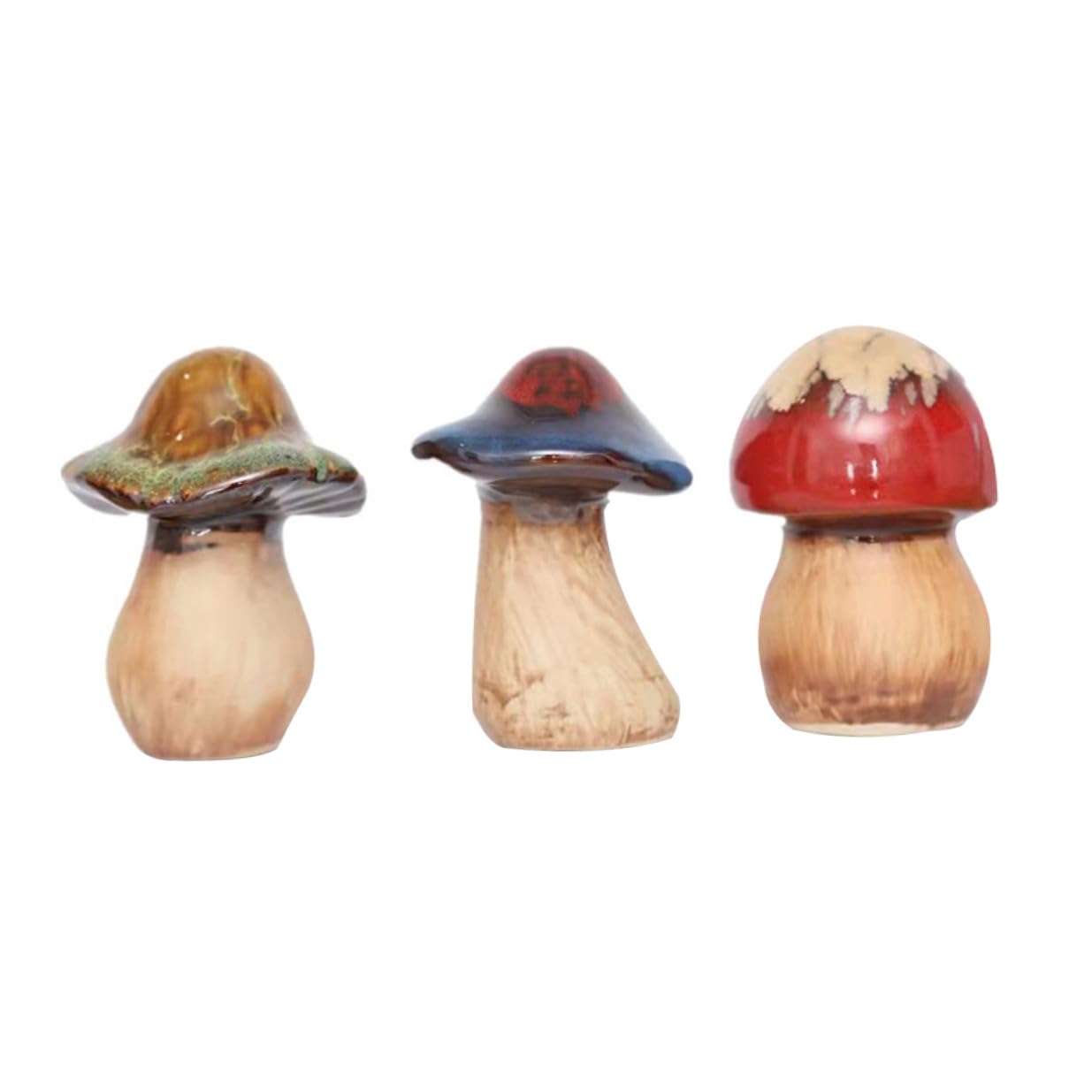 Champignons en céramique pour jardin et plantes décoration extérieure