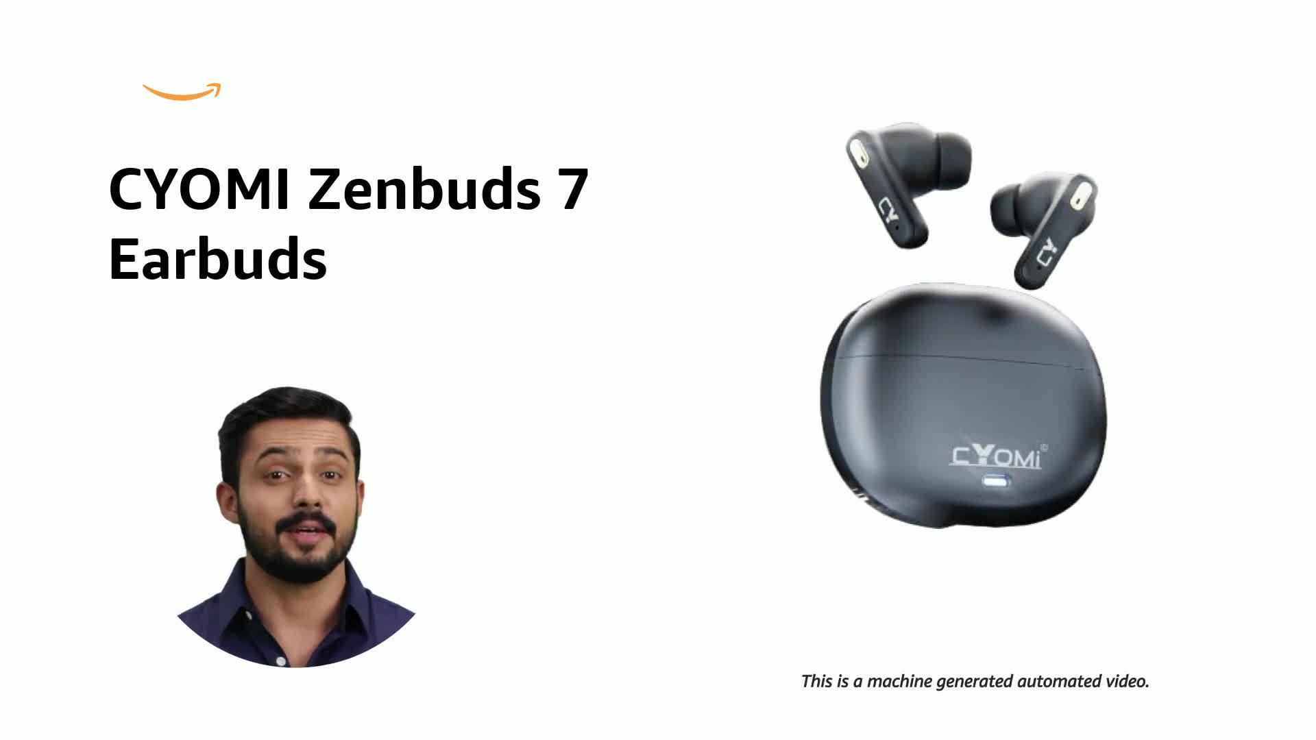 CYOMI Zenbuds 7 with 30 Hours Playtime, Spatial Audio, 13mm