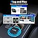 Wireless Carplay & Android Auto Adapter Built in Netflix YouTube, 3-in-1 Car Play Ai Box Convert Wired to Wireless CarPlay,Upgraded Dual-Band WiFi, TF Card, Video Box for iPhone/Android, Plug & Play