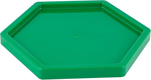 Miniatura 8 de GRUPO MIRANDINHA - Bandeja decorativa hexagonal para servir bandejas de alimentos para bufé de fiesta (rojo)