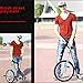 GEJINTAO Balance Bicycle Unicycle for Home & Gym Fitness, Men's Unicycle with Skidproof Mountain Tire, 150kg Load, Blue