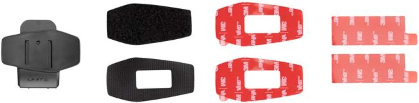 Interphone UCOM4KITADBRACKET | Adhesive Fabric + Adhesive + Clip Spare for Intercom Bluetooth Headset UCOM4 and UCOM4TP