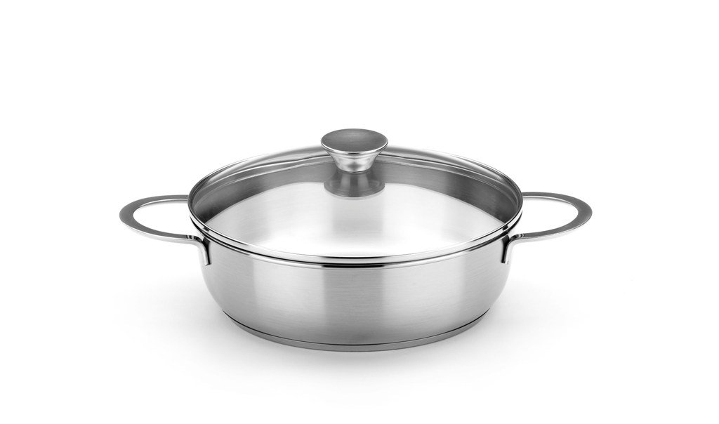 BRA Ancora | Bräter, Edelstahl 18/10, Mit Glasdeckel
