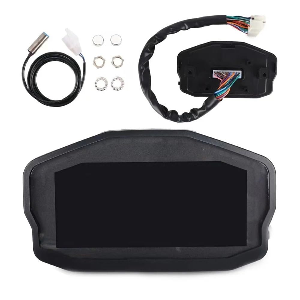 Contachilometri Universale Per Motociclette RPM Tachimetro GPS Contachilometri Digitale Iniezione Carburatore Strumento Viaggio Tachimetro Digitale