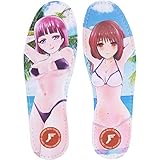 Footprint Insoles Flat 7mm Otaku Shoe Insoles - 8/8.5