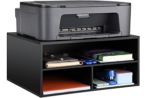 EMERIT Printer Stand Shelf: The Ultimate Desk Organizer and Printer Riser