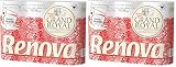 Renova 200075908 Grand Royal Carta Igienica, 6 Rotoli, Bianco, color Bianco, 16.1 m (Confezione da 2)