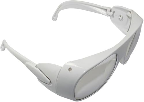 Miniatura 4 de New anteojos de protección para Co2láser 10600nm 10.6um Safty anteojos absorción Marco Blanco