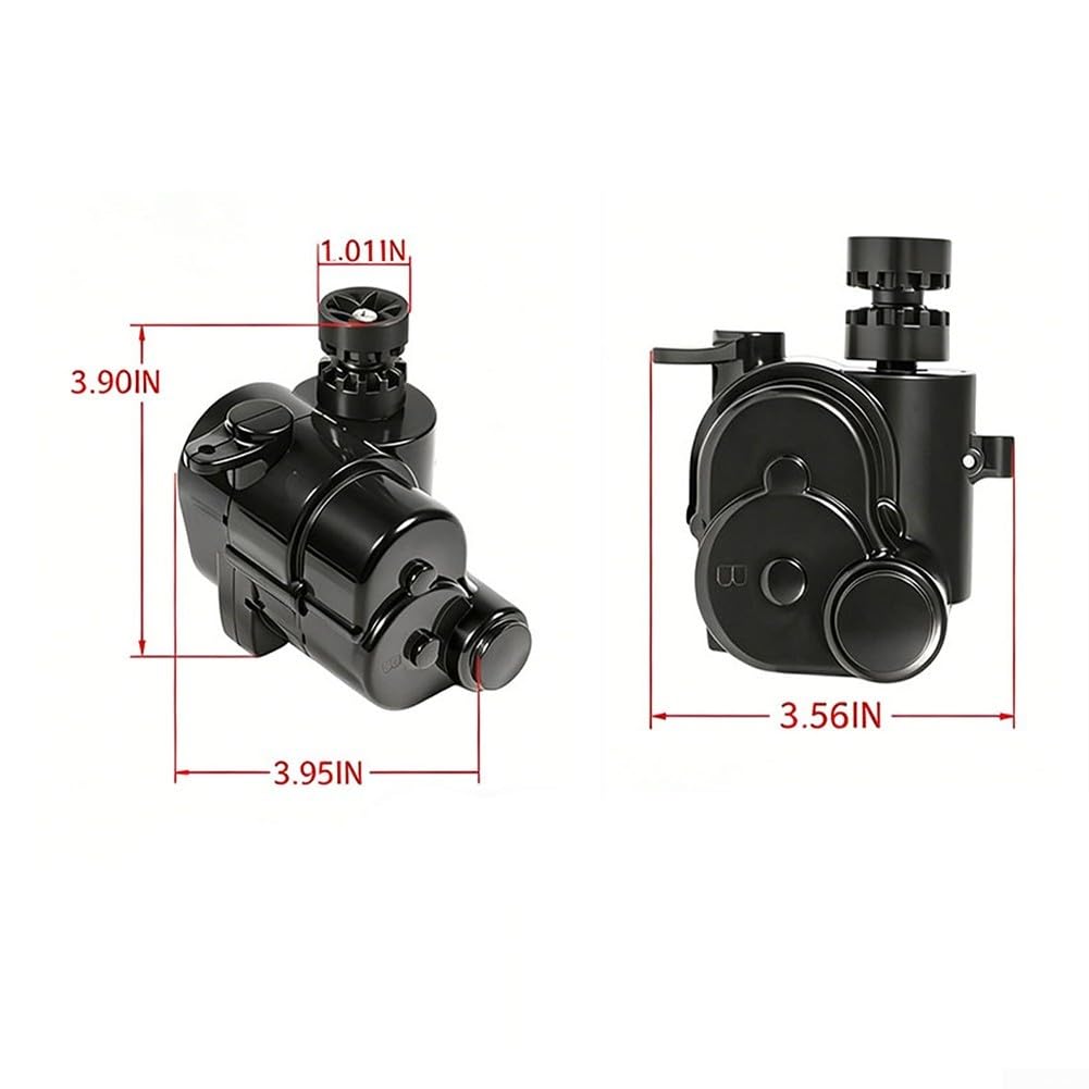R0524700 / R0524800 Set valvola di controllo direzionale per MX6 MX8 automatico in modelli di pulizia piscina a terra, kit di riparazione meccanismo sterzo, ali deflettore lato A lato B, alette