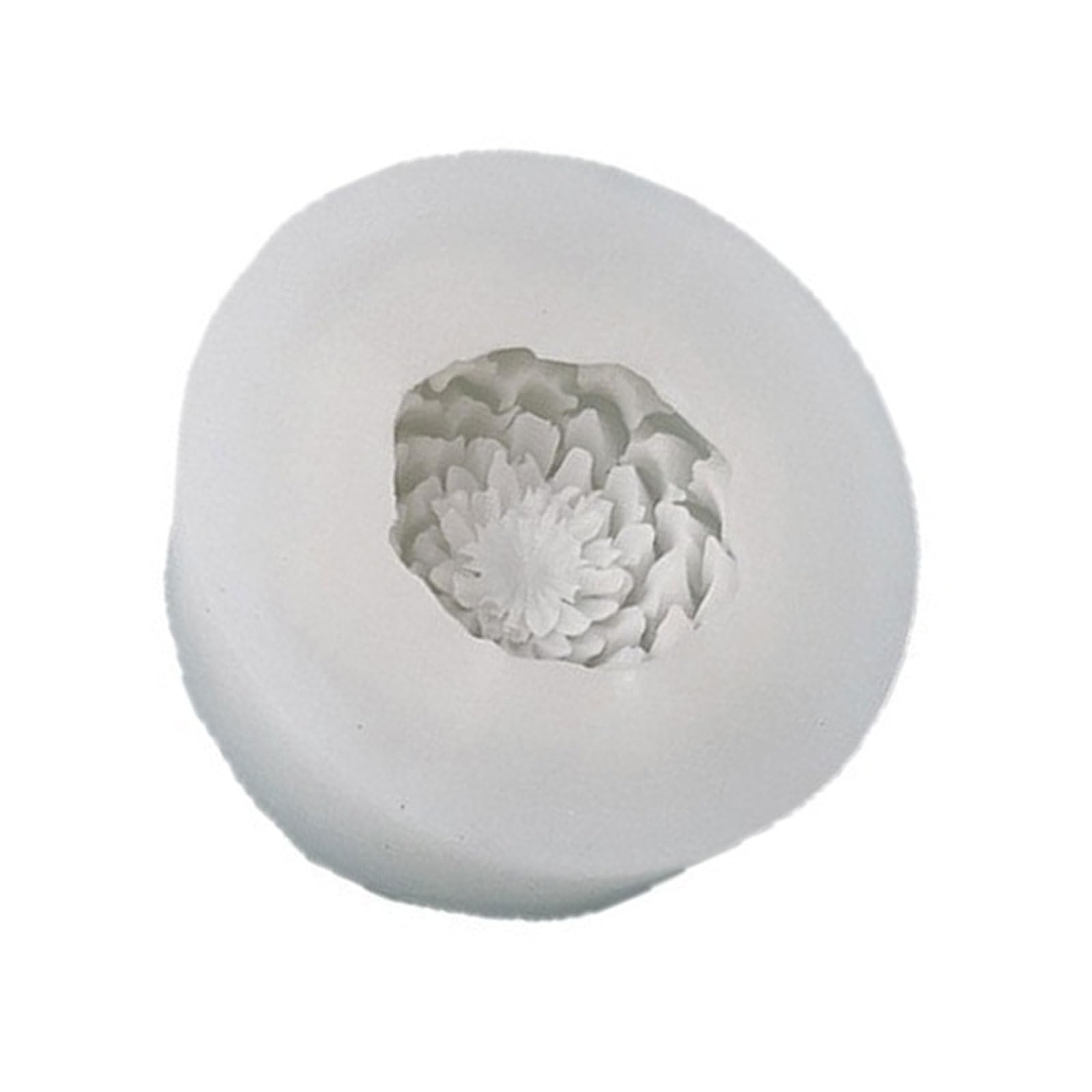 Kalttoy Silicone Peony Mold for Making Freshener and Craft Decorations Decorative Soap Making Molds for Casting