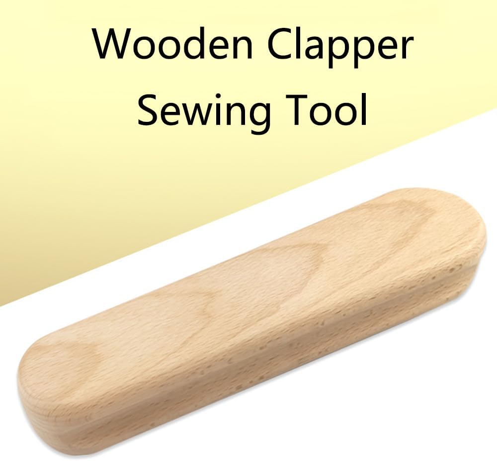 SagaSave Hardwood Tailors Clapper for Ironing and Quilting,Professional Sewing Tool for Flattening Fabrics,Sewing and Point Pressing
