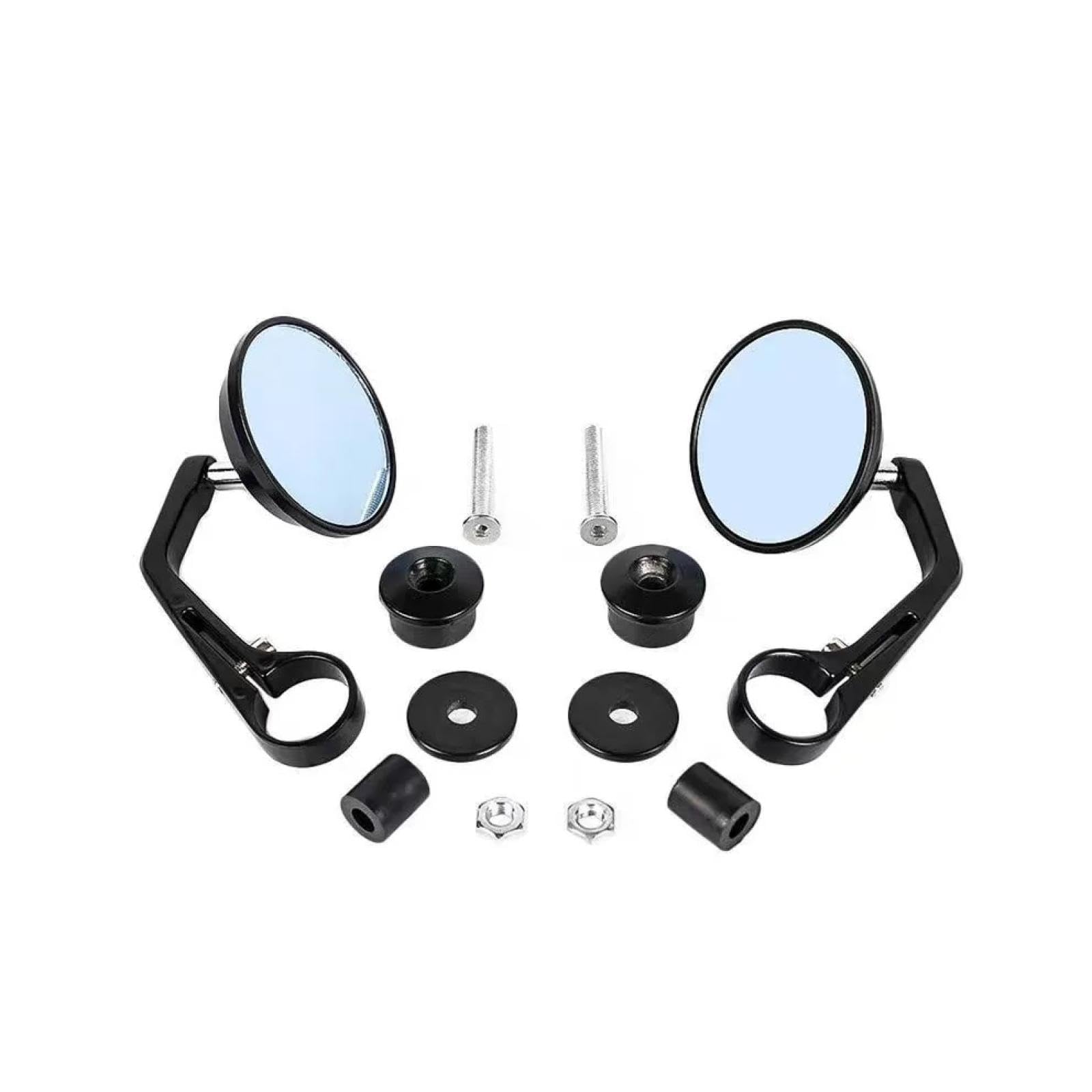 Specchietto Retrovisore Moto Per Suzuki 1400 Gsx Gsr 600 750 V Strom 650, retro 22mm manubrio specchietto moto lega di alluminio universale