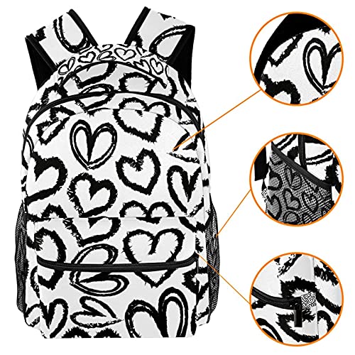 Sac à dos pingouin femme de grande capacité multicolore style décontracté