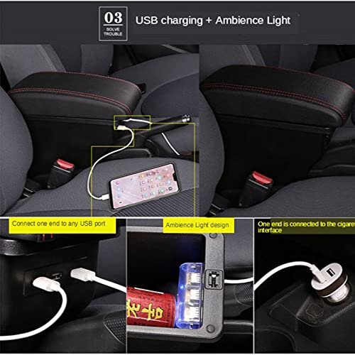 Scatola for braccioli for auto, scatola di