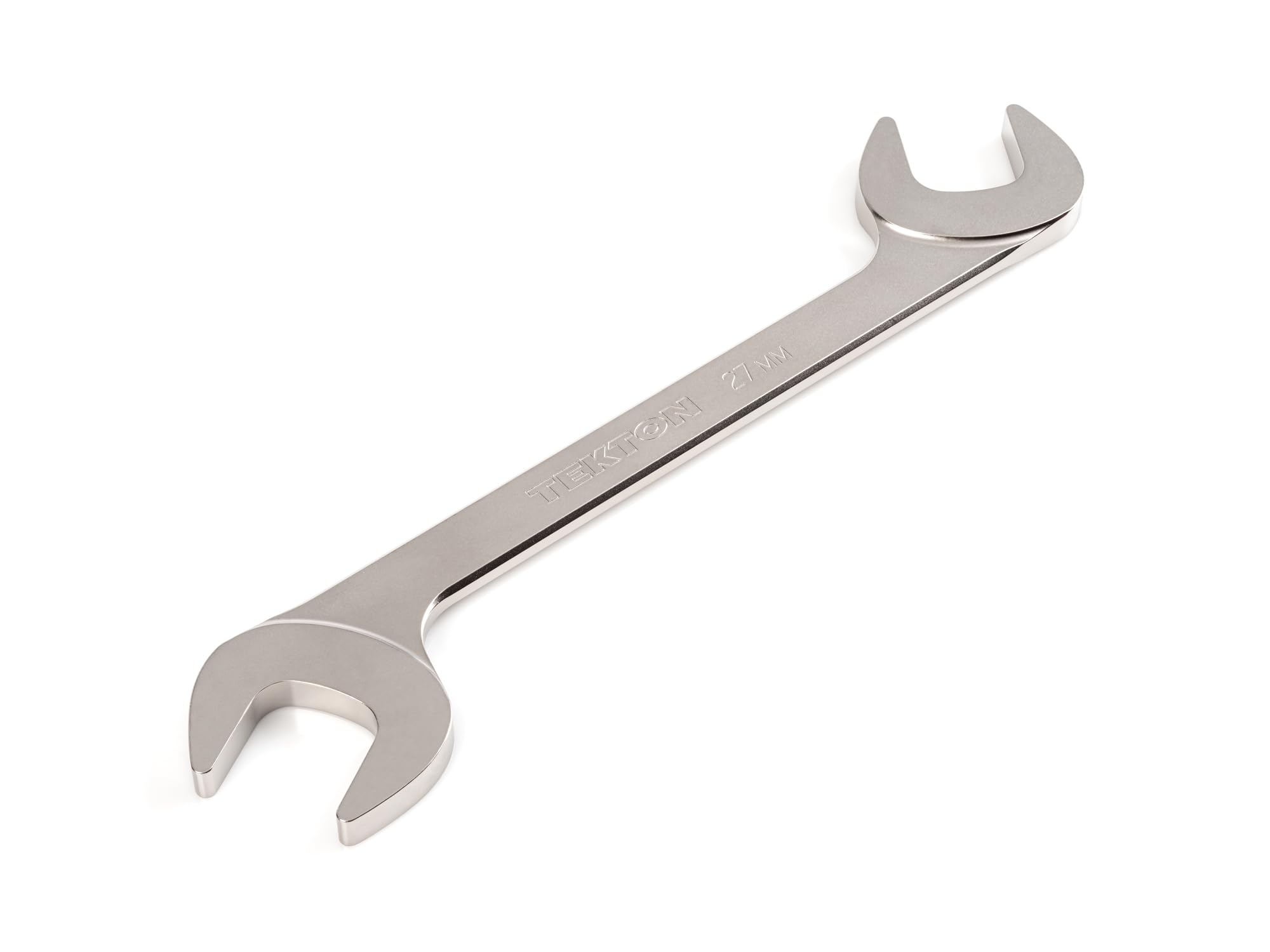 TEKTON 27 mm Angle Head Open End Wrench | WAE84227 | Made in USA