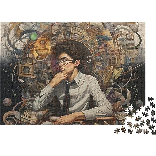 Puzzle adulte 1000 pièces pour vos soirées de réflexion et de détente en bois