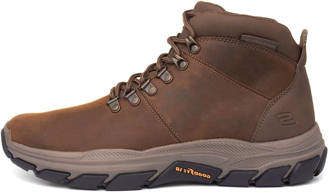 Skechers USA Men's Men's RESPECTED ESMONT Ankle Boot, CDB, 11.5