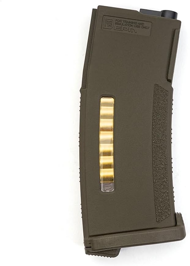 Clover Airsoft-PTS EPM M4 Mid Cap Magazine - 150 BB Capacity Mag - No Rattle Magazine Design